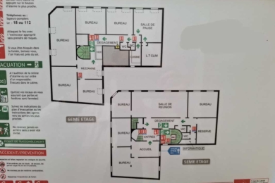 A LOUER Bureaux 372m2 ref 1454127-0L