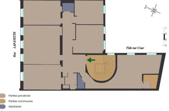 A LOUER Bureaux 384m2 ref 1462144-0L