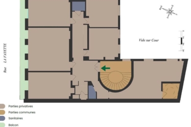 A LOUER Bureaux 384m2 ref 1462144-0L