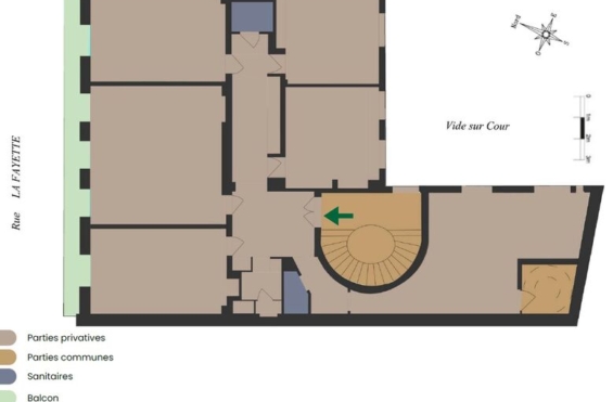 A LOUER Bureaux 384m2 ref 1462144-0L