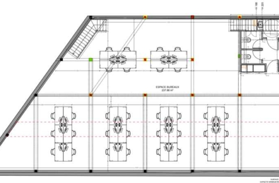 A LOUER Bureaux 389m2 ref 1454003-0L