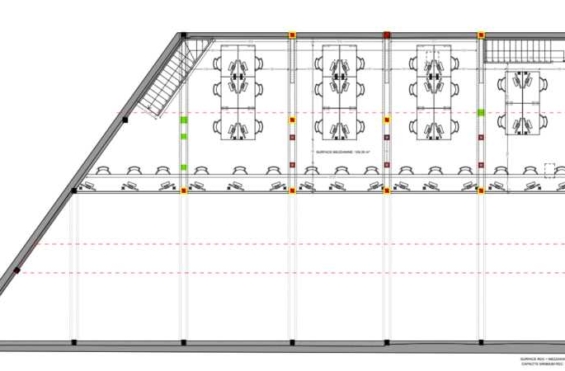 A LOUER Bureaux 389m2 ref 1454003-0L