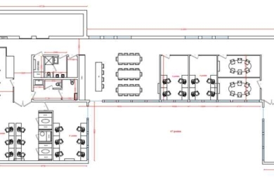 A LOUER Bureaux 413m2 ref 1462062-0L