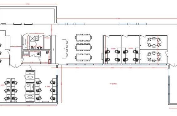 A LOUER Bureaux 413m2 ref 1462062-0L
