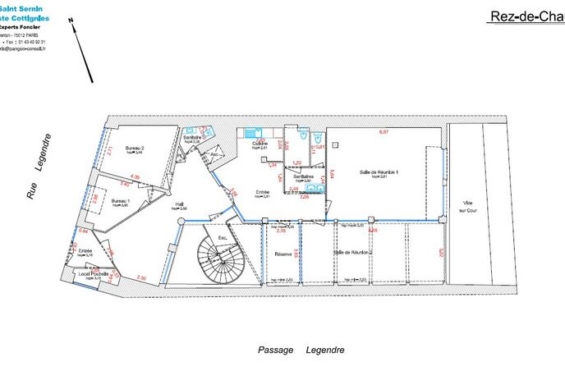 A LOUER Bureaux 426m2 ref 2207297-0L