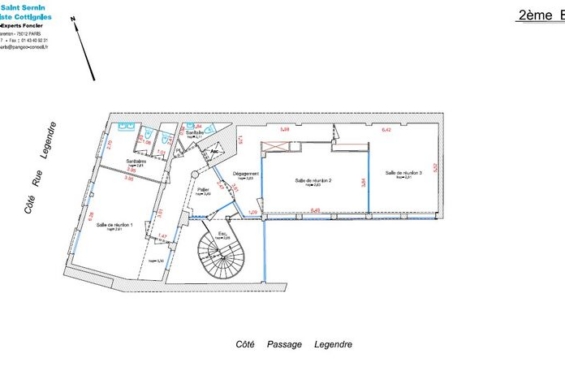 A LOUER Bureaux 426m2 ref 2207297-0L