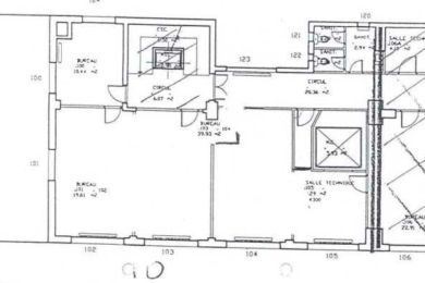 A LOUER Bureaux 446m2 ref 882198