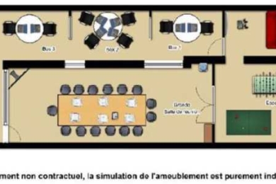 A LOUER Bureaux 460m2 ref 1223563-0L