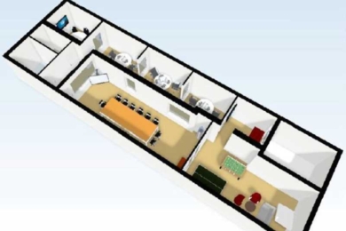 A LOUER Bureaux 460m2 ref 1223563-0L