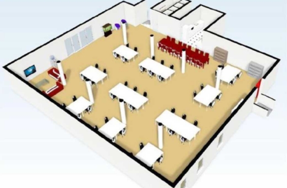 A LOUER Bureaux 460m2 ref 2185354-0L