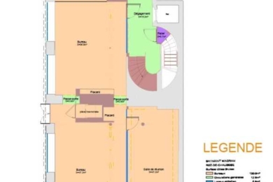 A LOUER Bureaux 552m2 ref 1755691-0L