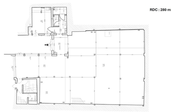 A LOUER Bureaux 580m2 ref 1462116-0L