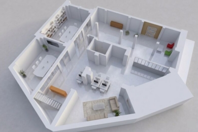 A LOUER Bureaux 609m2 ref 2173321-0L