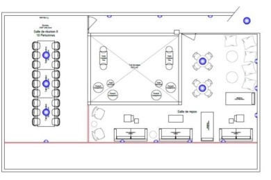 A LOUER Bureaux 640m2 ref 1079173-0L
