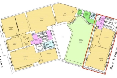 A LOUER Bureaux 67m2 ref 2156355-0L