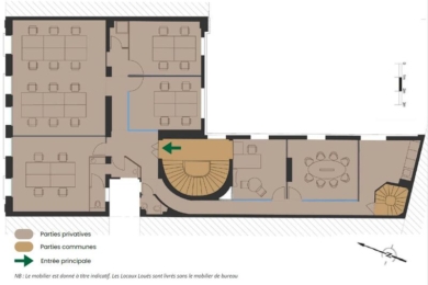 A LOUER Bureaux 721m2 ref 1462149-0L