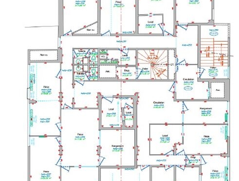 A LOUER Bureaux 737m2 ref 2141797-0L