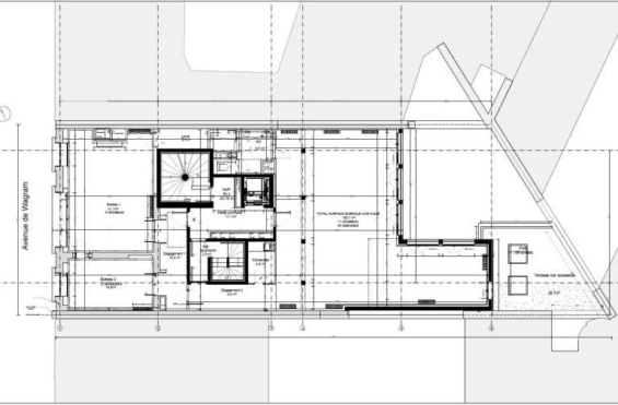 A LOUER Bureaux 872m2 ref 1134885-0L