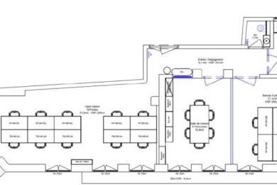 A LOUER Bureaux 90m2 ref 1071152-0L