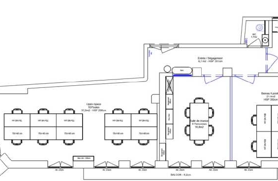 A LOUER Bureaux 90m2 ref 1071152-0L