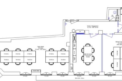 A LOUER Bureaux 90m2 ref 1223532-0L