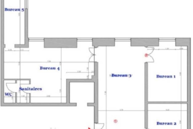 A LOUER Bureaux 90m2 ref 1224556-0L