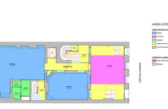 A LOUER Bureaux 924m2 ref 1462054-0L