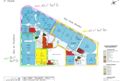 A LOUER Bureaux 92m2 ref 2201166-0L