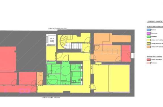 A LOUER Bureaux 953m2 ref 1224562-0L