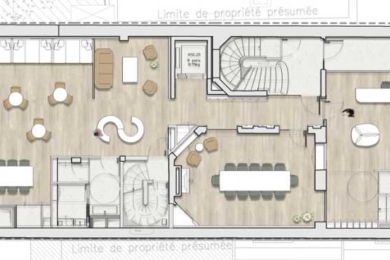 A LOUER Bureaux 953m2 ref 1224562-0L