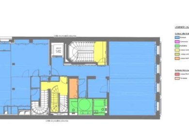 A LOUER Bureaux 953m2 ref 1224562-0L