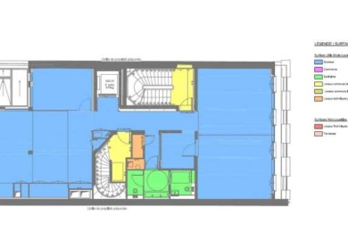 A LOUER Bureaux 953m2 ref 1224562-0L