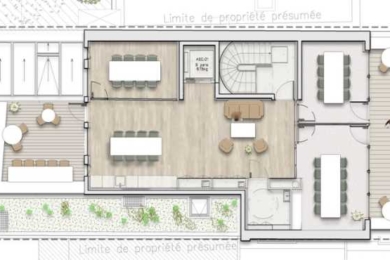 A LOUER Bureaux 953m2 ref 1224562-0L