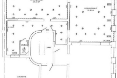 A LOUER Bureaux 95m2 ref 1223555-0L