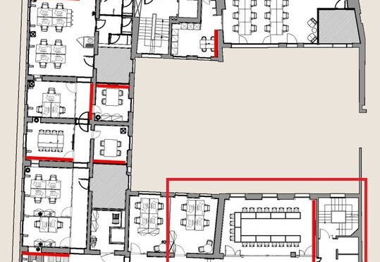 A SOUS-LOUER Bureaux 120m2 ref 2171748-0L