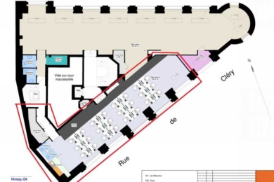 A SOUS-LOUER Bureaux 127m2 ref 1755627-0L