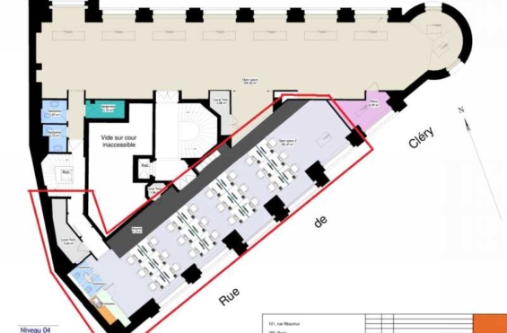 A SOUS-LOUER Bureaux 127m2 ref 1755627-0L