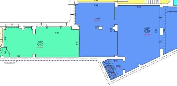 A SOUS-LOUER Bureaux 193m2 ref 1224538-0L