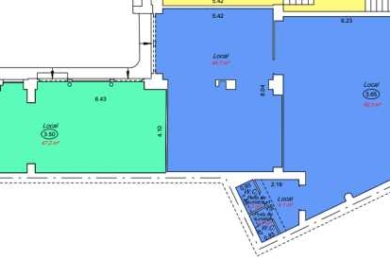A SOUS-LOUER Bureaux 193m2 ref 1462055-0L