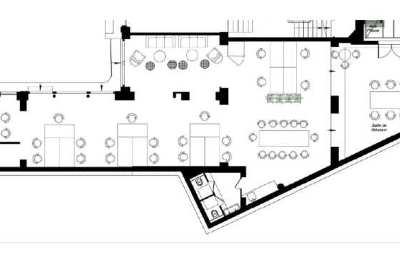 A SOUS-LOUER Bureaux 193m2 ref 1462055-0L