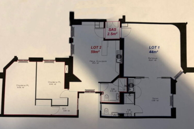 A VENDRE Bureaux 109m2 ref 2139429-0V