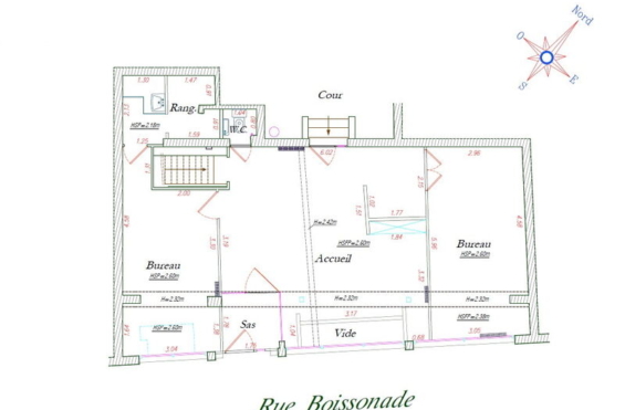A VENDRE Bureaux 143m2 ref 2143720-0V