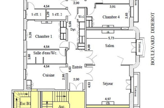 A VENDRE Bureaux 1473m2 ref 2186625-0V