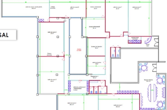 A VENDRE Bureaux 585m2 ref 2165918-0V